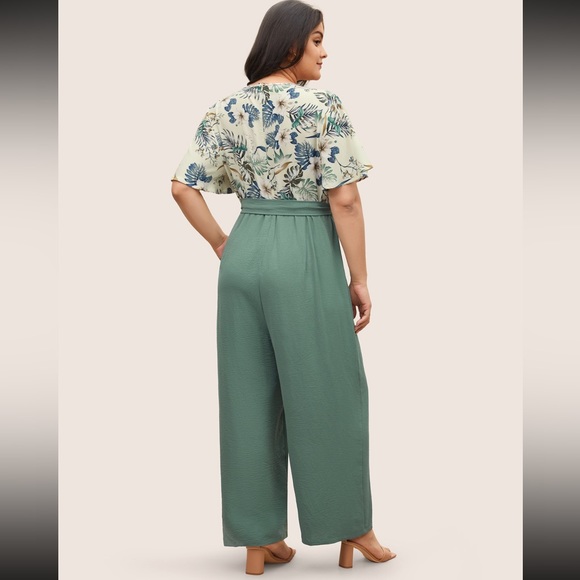 Bloomchic green jumpsuit - Picture 4 of 9